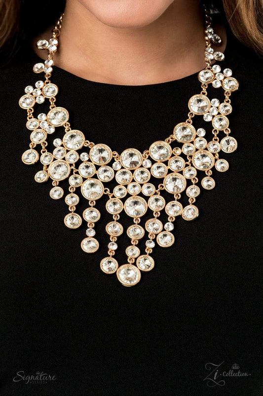 The Rosa - Paparazzi 2020 Zi Collection Necklace & matching earrings