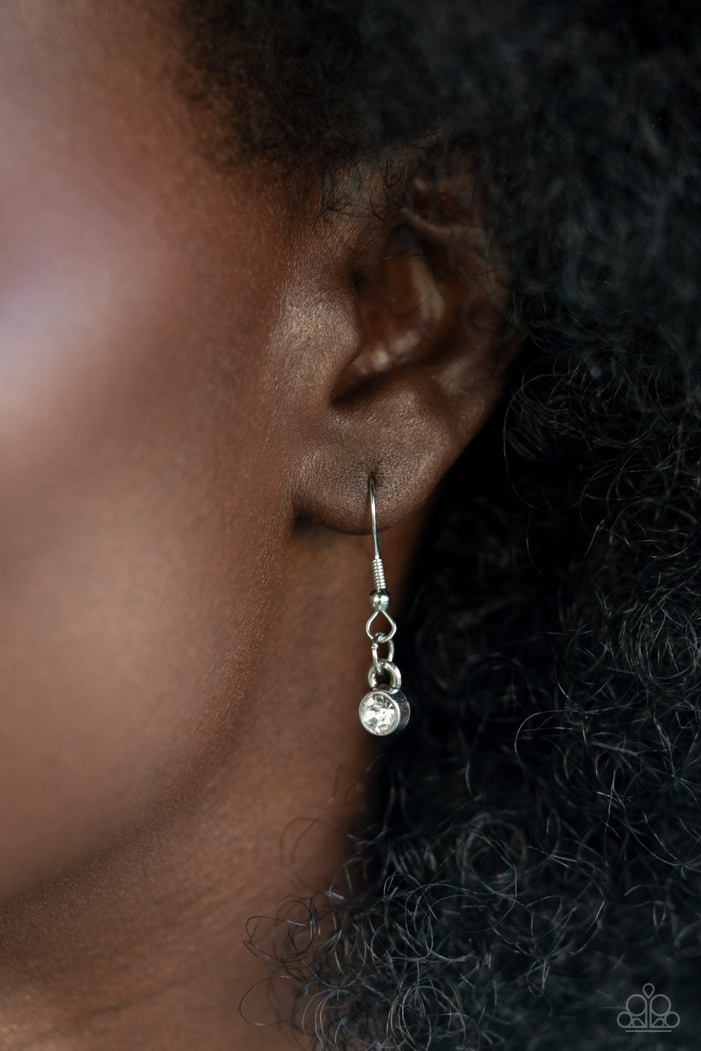 Posh Party Avenue - Multi Iridescent Rhinestone Paparazzi Necklace & matching earrings