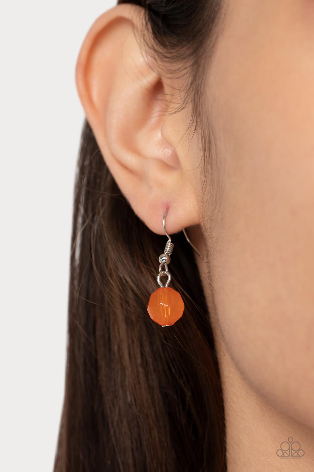 Tropical Trove - Purple, Orange, & Blue Beaded Paparazzi Necklace & matching earrings