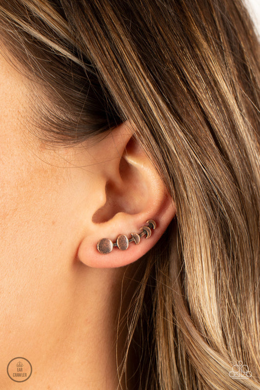 Its Just a Phase - Copper Moon Phase Paparazzi Earrings