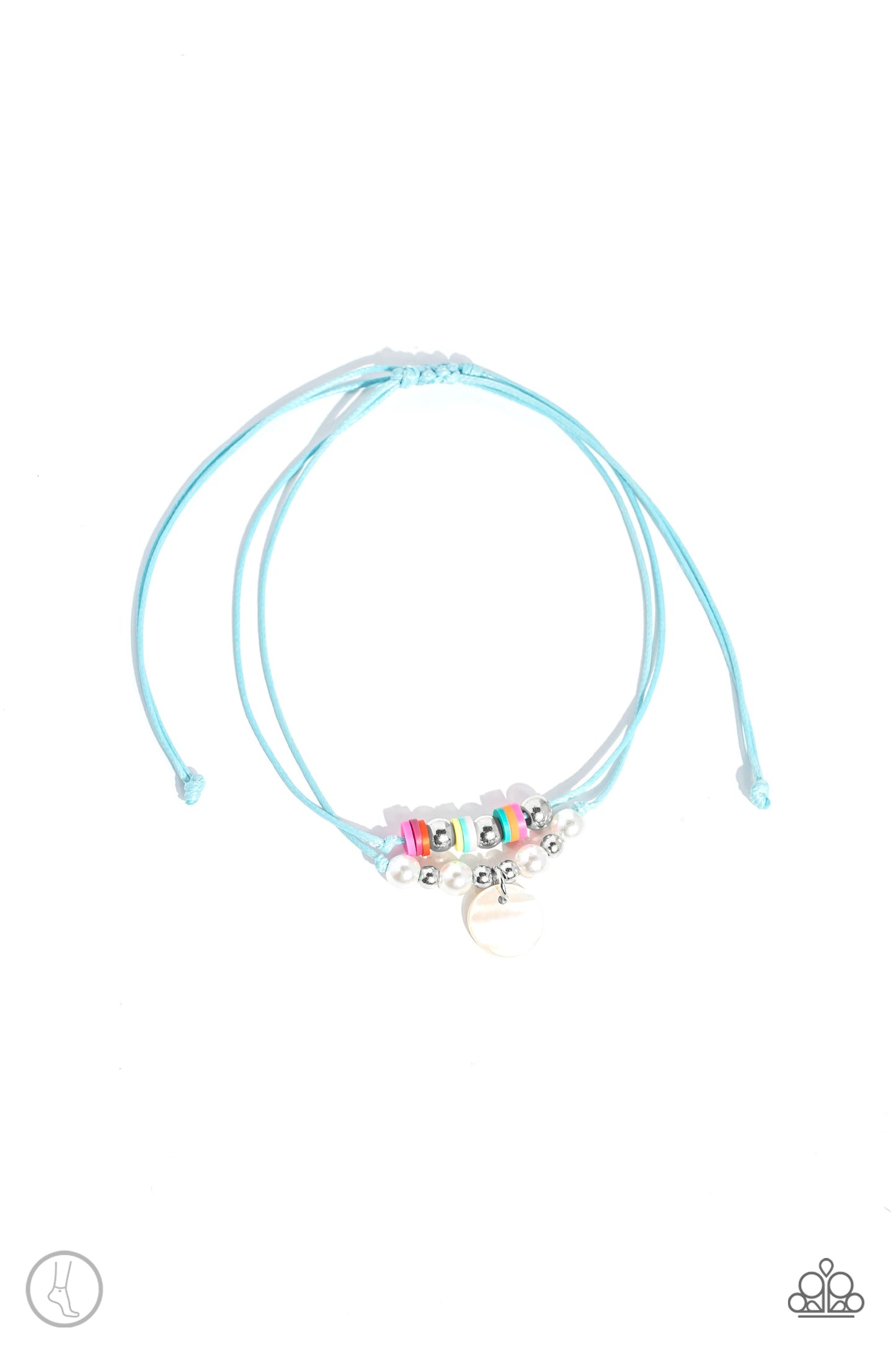 All TIDE Up - Blue String, Coastal Collection of Accents Paparazzi Anklet