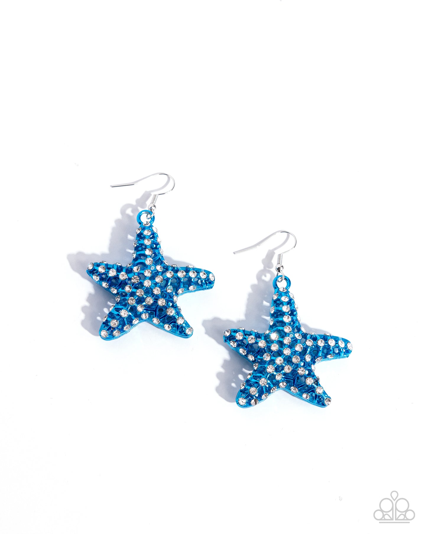Skilled Starfish - Blue Starfish Charm Paparazzi Earrings