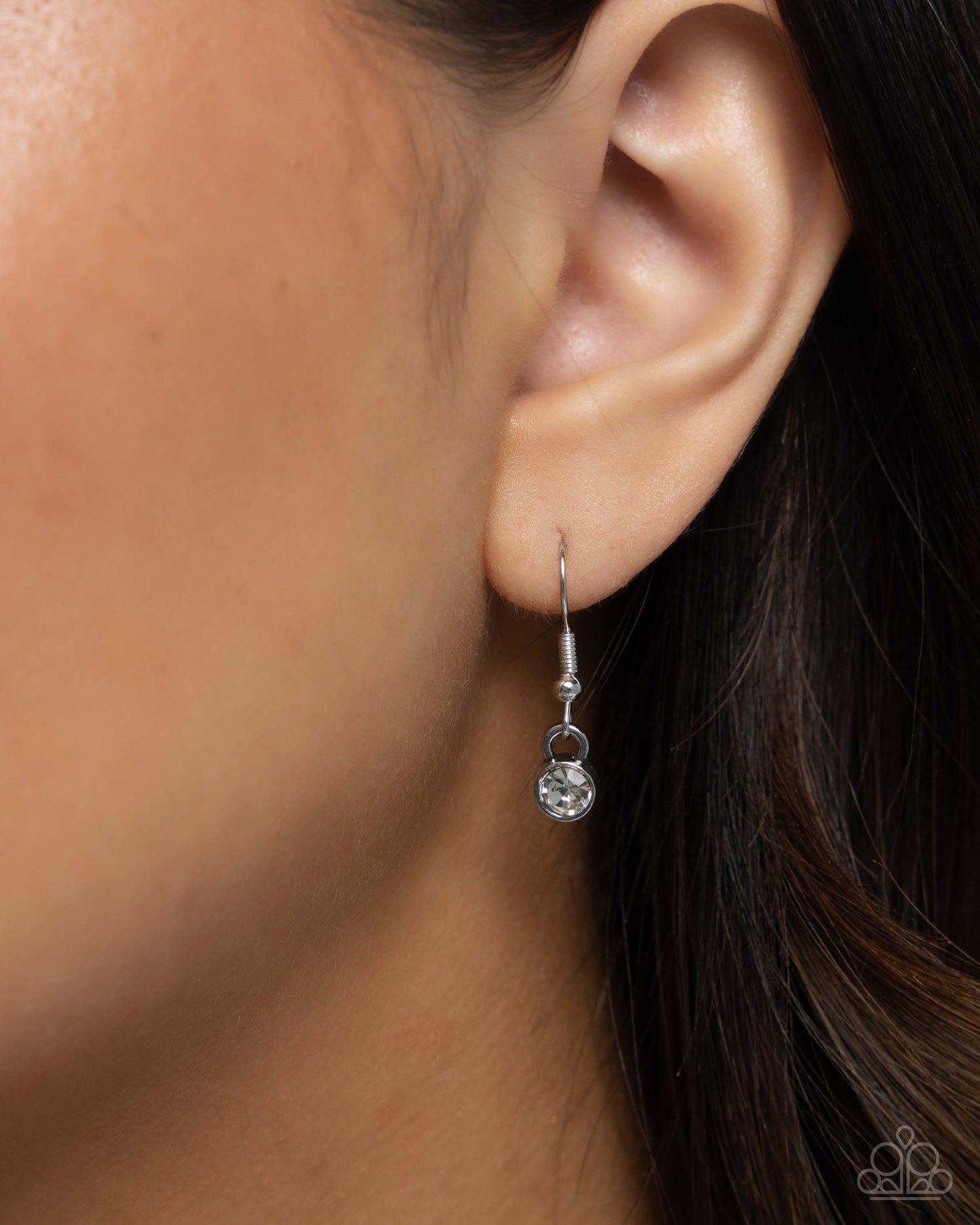 Stellar Story - Blue Iridescent Rhinestone Embellished Stars Paparazzi Necklace & matching earrings