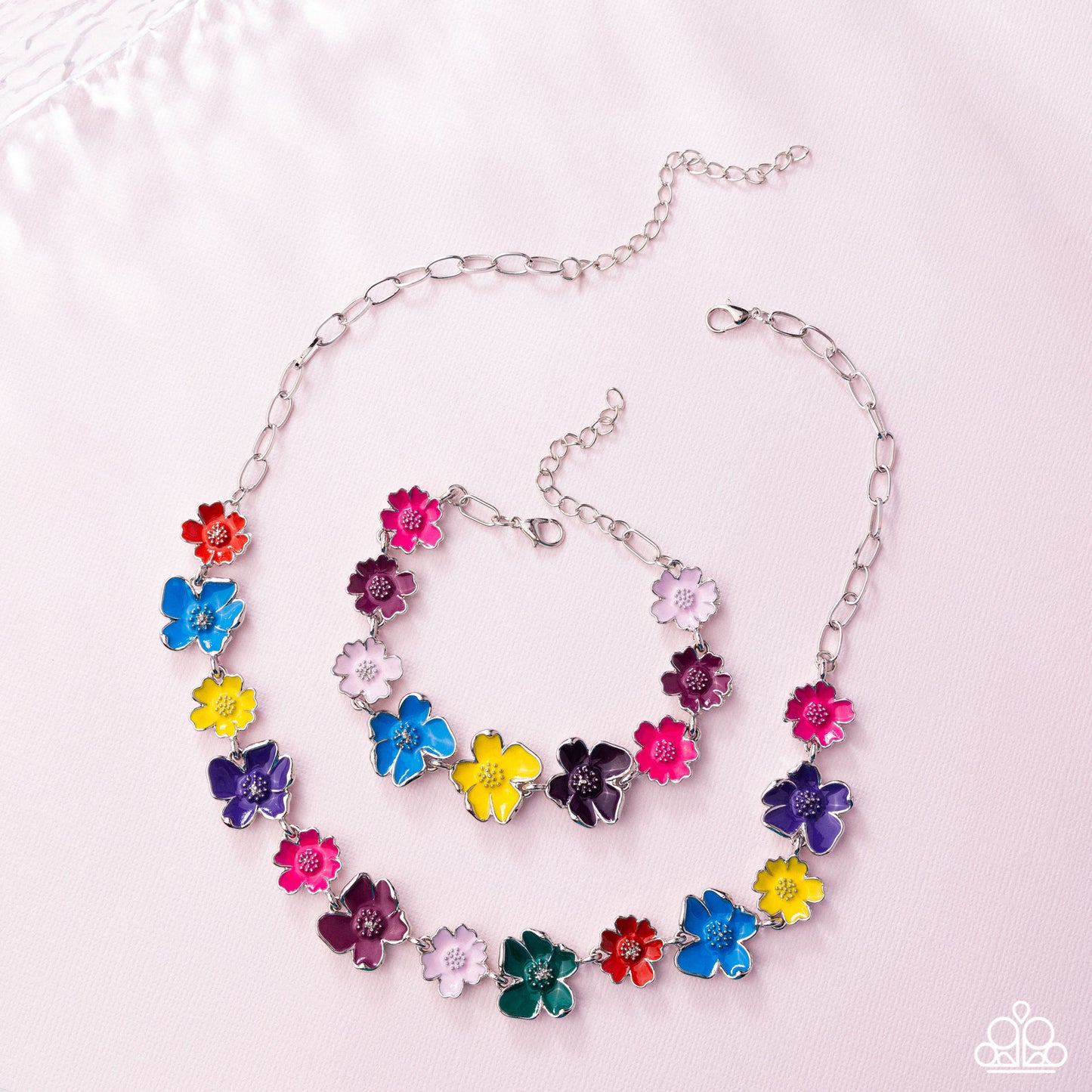 Forthright Florals - Purple Complete Look Paparazzi Accessories