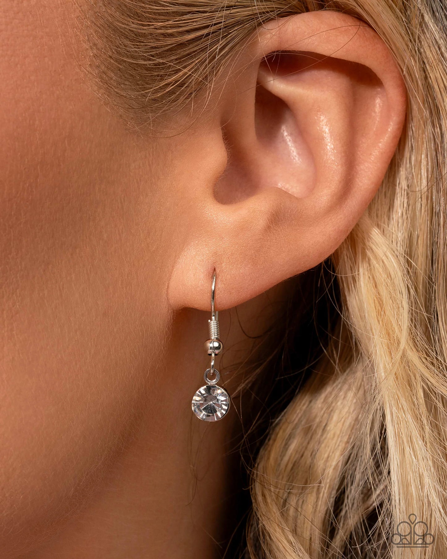 Head-Turning Haute - Multicolored Rhinestones/Luminescent Flowers Paparazzi Necklace & matching earrings