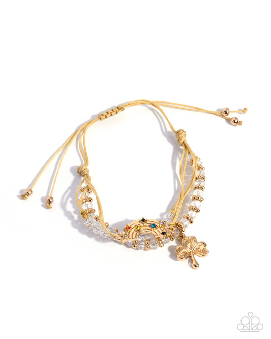 Lucky Layover - Multicolored St. Patrick's Day Charms Paparazzi Bracelet