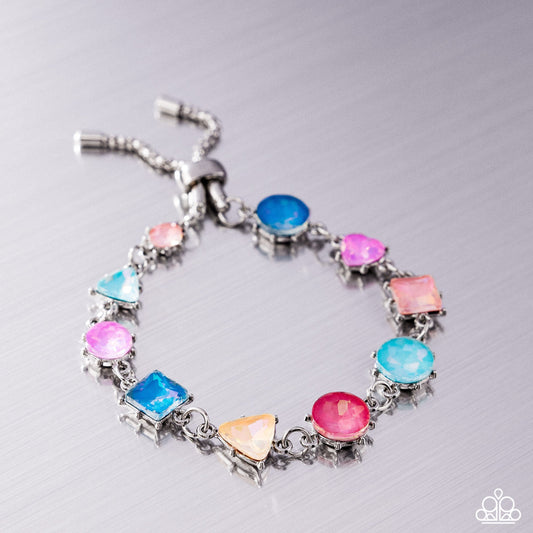 Royal Arrangement - Multicolored Gem Paparazzi Urban Bracelet