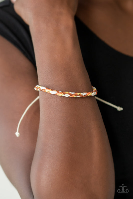 Back In The Saddle - Multi Cording Woven Urban Bracelet