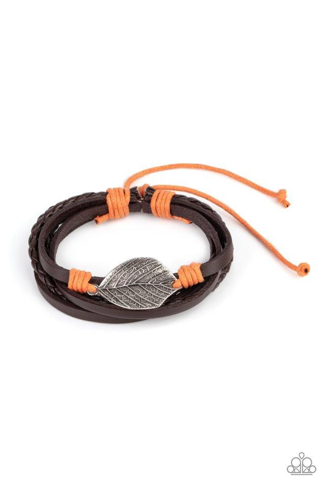 FROND and Center - Orange Cording Paparazzi Urban Bracelet