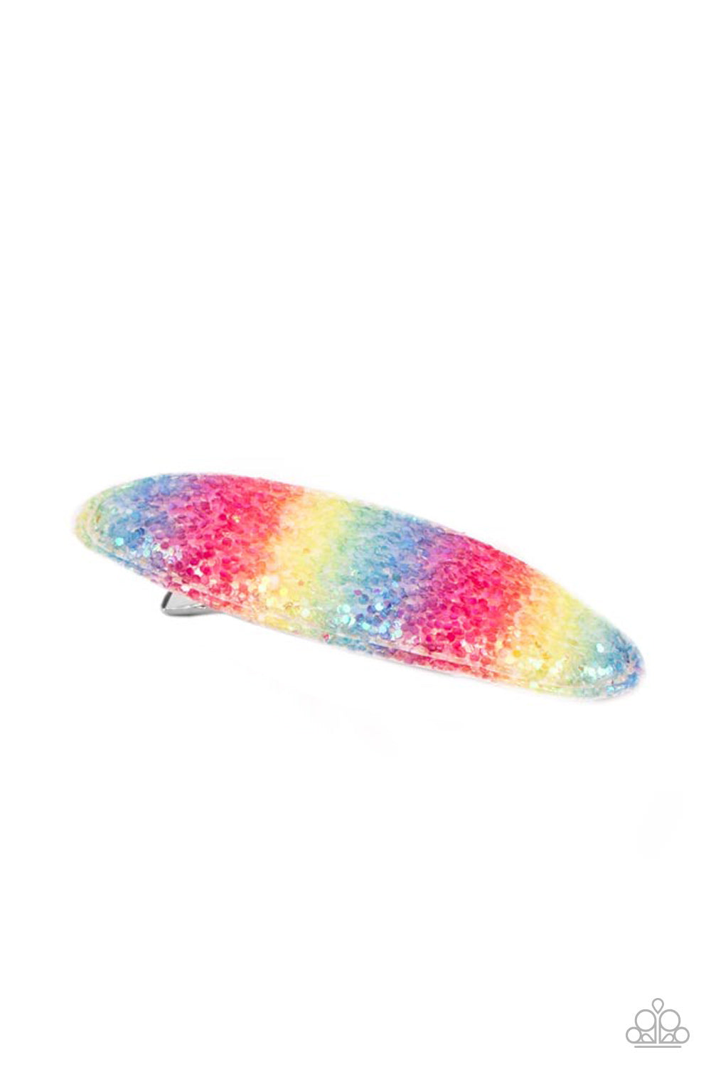 Rainbow Pop Summer - Multi Rainbow Paparazzi Hair Clip