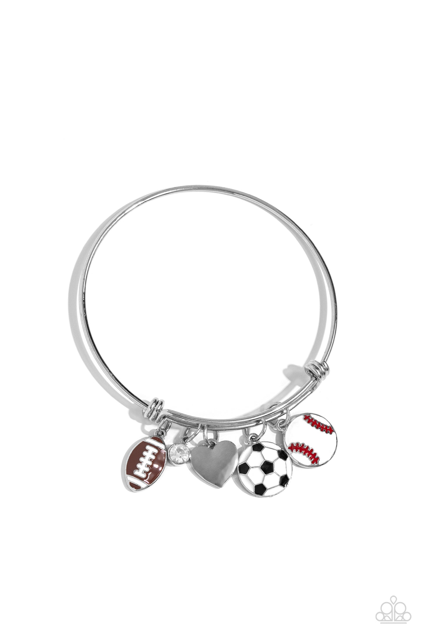Seize the Sports - Multi Sport Charms Paparazzi Bracelet