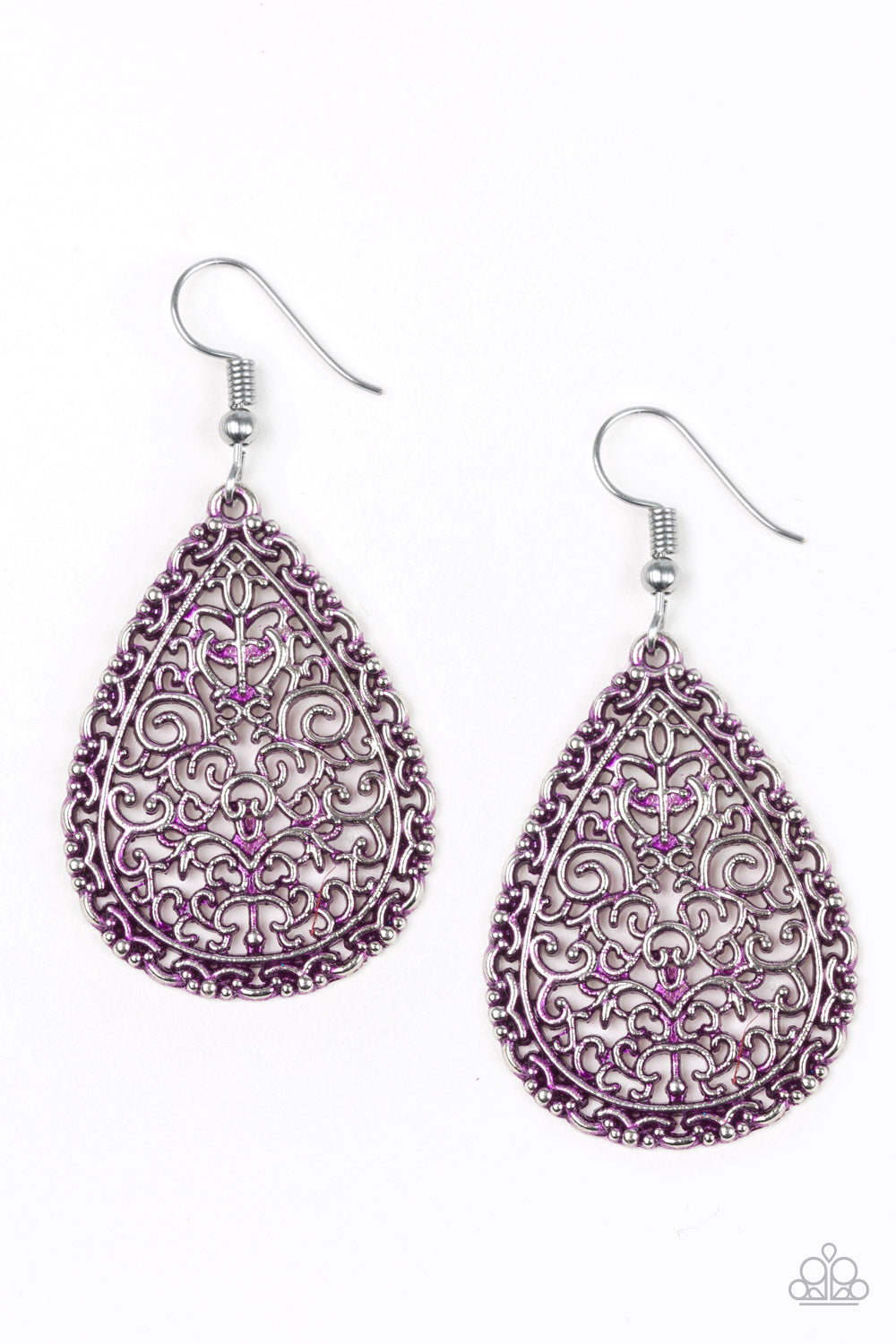 Indie Idol - Purple Earrings - Paparazzi Accessories
